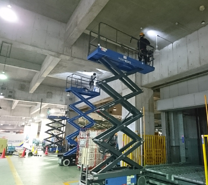 LED照明設備工事